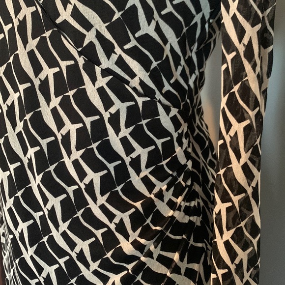 Kenneth Cole Faux Wrap Dress - Picture 2 of 8